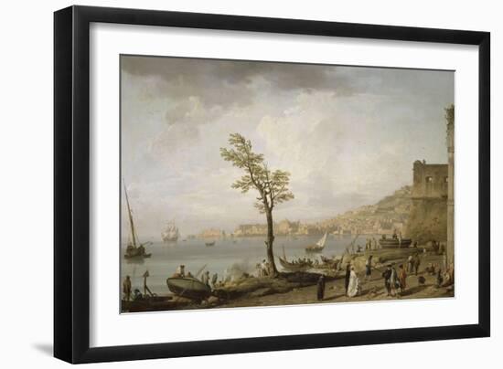 Vue du Golfe de Naples-Claude Joseph Vernet-Framed Giclee Print