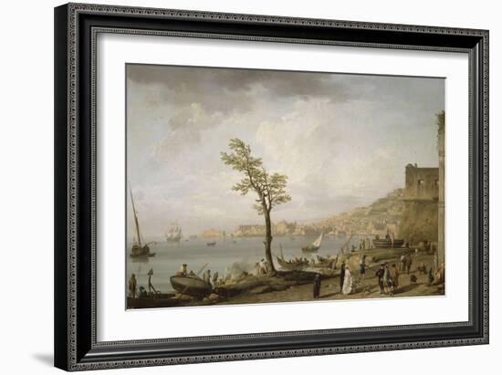 Vue du Golfe de Naples-Claude Joseph Vernet-Framed Giclee Print