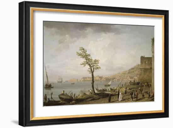 Vue du Golfe de Naples-Claude Joseph Vernet-Framed Giclee Print