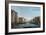 Vue Du Grand Canal Depuis Le Palais Balbi, Vers Le Pont Du Rialto, Avec Une Regate - View of the Gr-Giuseppe Bernardino Bison-Framed Giclee Print