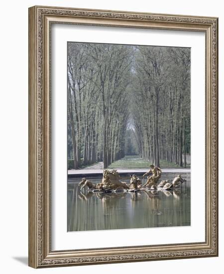 Vue du parc: bassin d'Apollon: Le char d'Apollon, 1668-1670-Jean-Baptiste Tuby-Framed Giclee Print