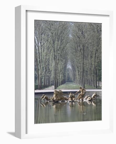 Vue du parc: bassin d'Apollon: Le char d'Apollon, 1668-1670-Jean-Baptiste Tuby-Framed Giclee Print