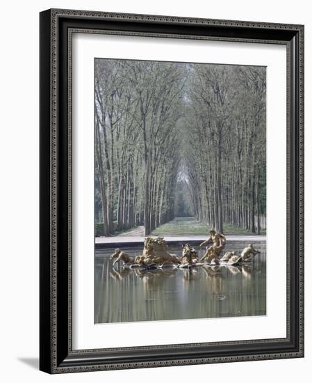 Vue du parc: bassin d'Apollon: Le char d'Apollon, 1668-1670-Jean-Baptiste Tuby-Framed Giclee Print