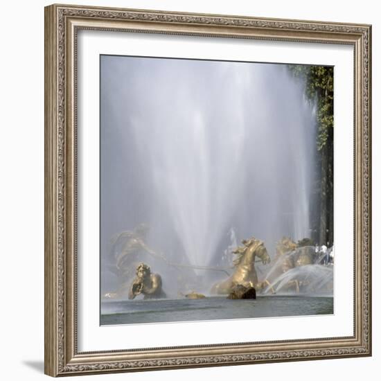 Vue du parc: bassin d'Apollon: Le char d'Apollon, 1668-1670-Jean-Baptiste Tuby-Framed Giclee Print