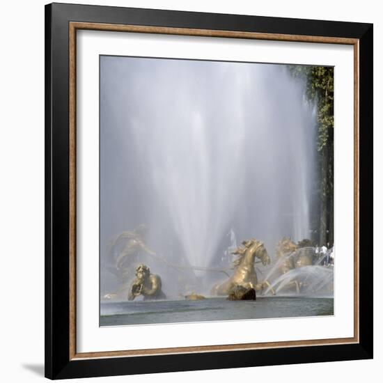 Vue du parc: bassin d'Apollon: Le char d'Apollon, 1668-1670-Jean-Baptiste Tuby-Framed Giclee Print