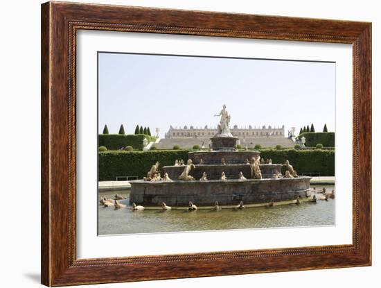 Vue du parc : parterre de Latone-Gaspard Marsy-Framed Giclee Print