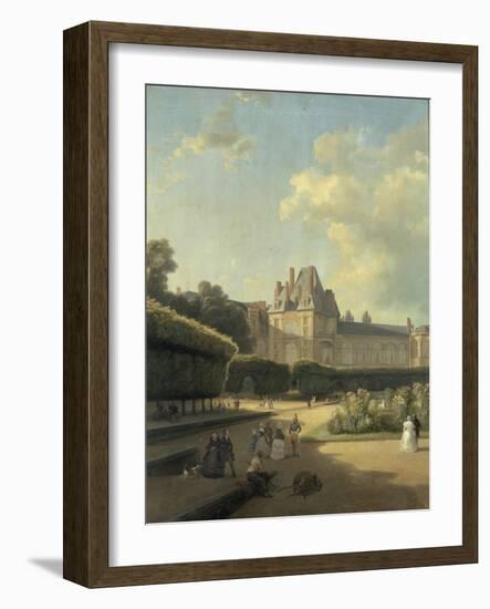 Vue du pavillon de la Porte Dorée-Jean Charles Joseph Remond-Framed Giclee Print