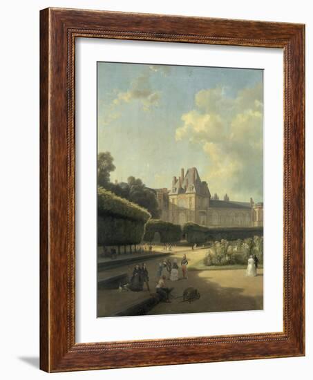 Vue du pavillon de la Porte Dorée-Jean Charles Joseph Remond-Framed Giclee Print