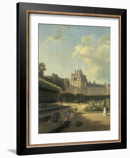 Vue du pavillon de la Porte Dorée-Jean Charles Joseph Remond-Framed Giclee Print