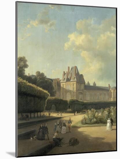 Vue du pavillon de la Porte Dorée-Jean Charles Joseph Remond-Mounted Giclee Print