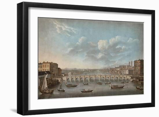 Vue Du Pont De Westminster'-null-Framed Giclee Print