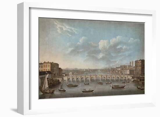 Vue Du Pont De Westminster'-null-Framed Giclee Print