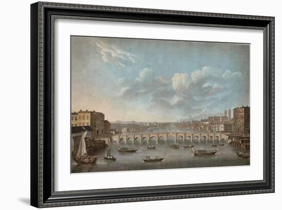 Vue Du Pont De Westminster'-null-Framed Giclee Print