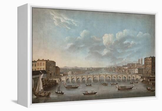 Vue Du Pont De Westminster'-null-Framed Premier Image Canvas