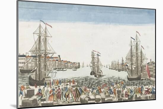 Vue du port de Rochefort-null-Mounted Giclee Print