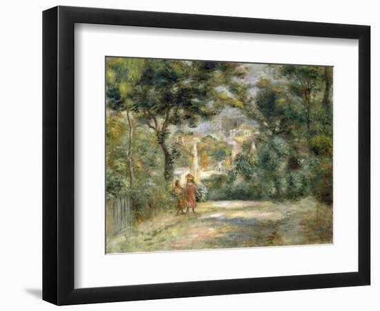 Vue du Sacre Coeur, 1905-Pierre-Auguste Renoir-Framed Giclee Print