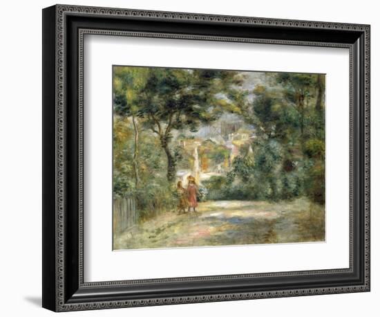 Vue du Sacre Coeur, 1905-Pierre-Auguste Renoir-Framed Giclee Print