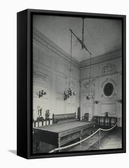 Vue du Salon des officiers (alors Salon de billard) au Grand Trianon-Armand Guérinet-Framed Premier Image Canvas