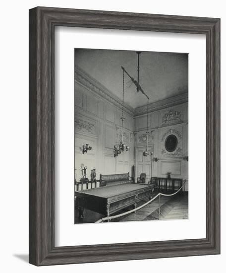 Vue du Salon des officiers (alors Salon de billard) au Grand Trianon-Armand Guérinet-Framed Giclee Print