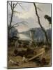 Vue du Tapis Vert à Versailles-Hubert Robert-Mounted Giclee Print