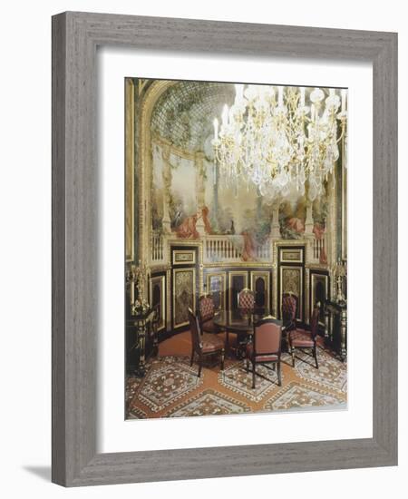 Vue intérieure. Appartements de Napoléon III : Petite Salle à manger-null-Framed Giclee Print