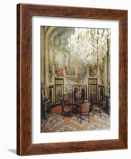 Vue intérieure. Appartements de Napoléon III : Petite Salle à manger-null-Framed Giclee Print