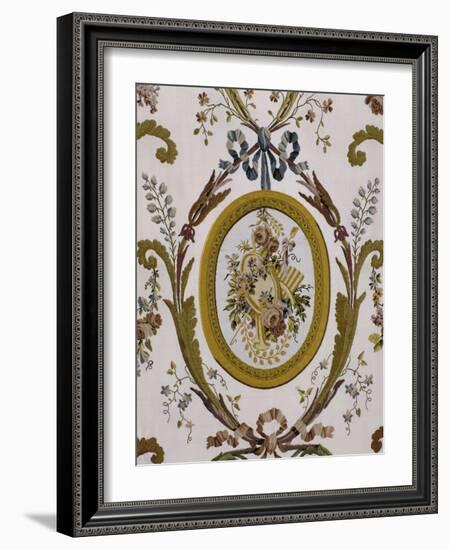 Vue intérieure : cabinets intérieurs de la Reine : cabinet du billard de Marie-Antoinette-null-Framed Giclee Print