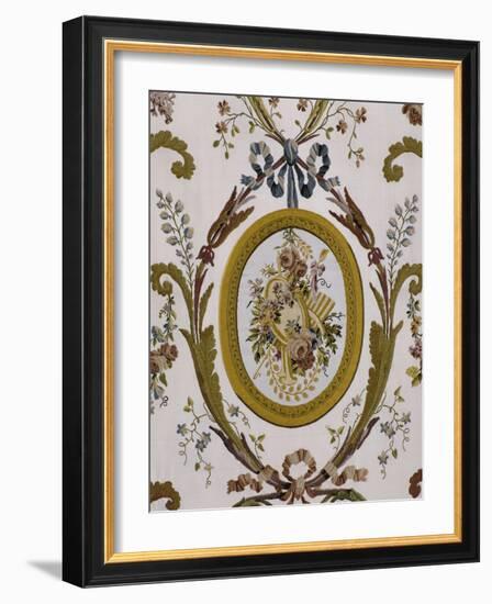 Vue intérieure : cabinets intérieurs de la Reine : cabinet du billard de Marie-Antoinette-null-Framed Giclee Print