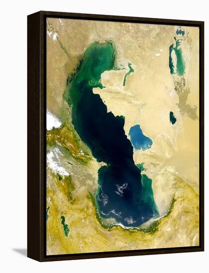 Vue Satellite De La Mer Caspienne 1999 Nasa-null-Framed Stretched Canvas