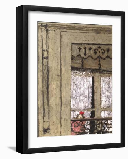 Vuillard - Child at Window-null-Framed Giclee Print