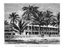 Washington Hotel, Colón, Panama, 19th Century-Vuillier-Framed Giclee Print
