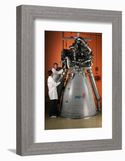 Vulcain Engine of Ariane 5-Roger Ressmeyer-Framed Photographic Print