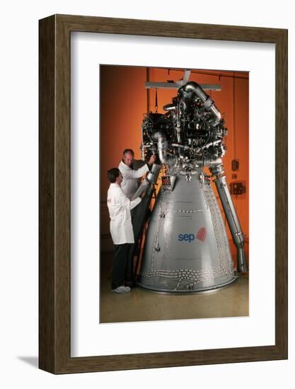 Vulcain Engine of Ariane 5-Roger Ressmeyer-Framed Photographic Print