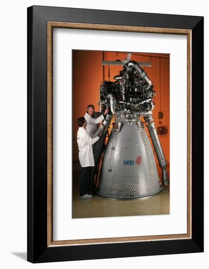 Vulcain Engine of Ariane 5-Roger Ressmeyer-Framed Photographic Print