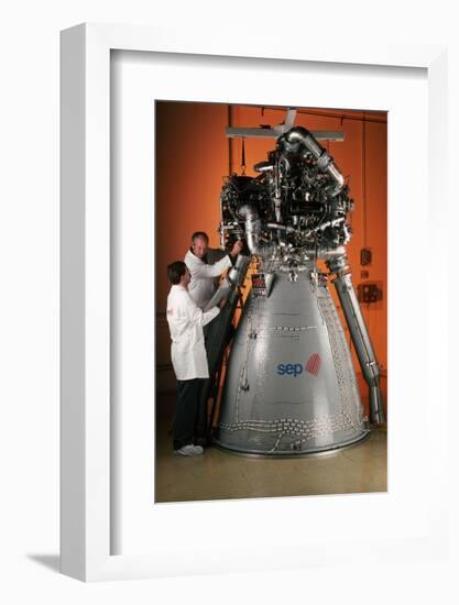 Vulcain Engine of Ariane 5-Roger Ressmeyer-Framed Photographic Print