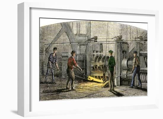 Vulcan Iron Works in Carondelet, Missouri, 19th Century-null-Framed Giclee Print