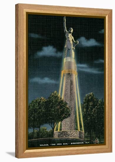 Vulcan Monument, Birmingham, Alabama-null-Framed Stretched Canvas