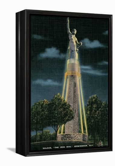 Vulcan Monument, Birmingham, Alabama-null-Framed Stretched Canvas