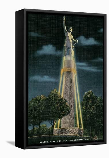 Vulcan Monument, Birmingham, Alabama-null-Framed Stretched Canvas