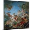 Vulcan Presenting Venus with Arms for Aeneas-Francois Boucher-Mounted Giclee Print