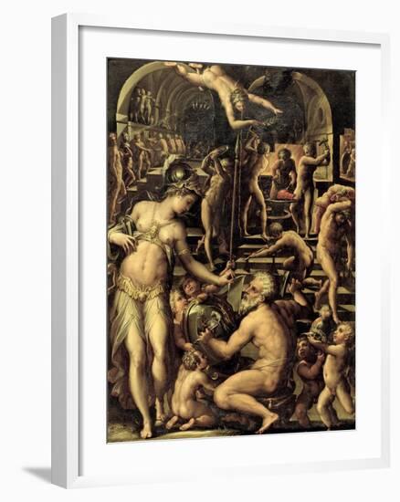 Vulcan's Forge-Giorgio Vasari-Framed Giclee Print