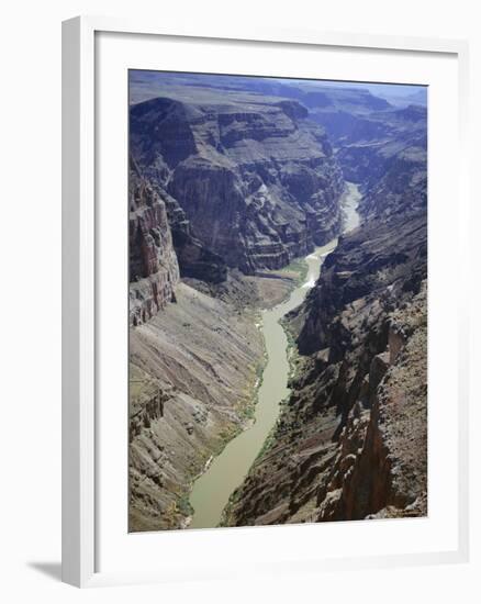 Vulcan's Throne, the West Rim, Above the Colorado River, Unesco World Heritage Site-Tony Gervis-Framed Photographic Print