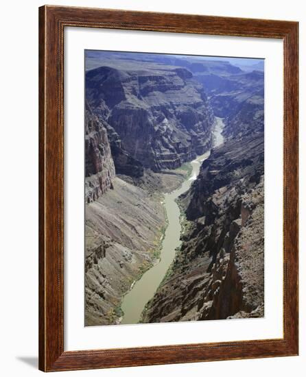 Vulcan's Throne, the West Rim, Above the Colorado River, Unesco World Heritage Site-Tony Gervis-Framed Photographic Print