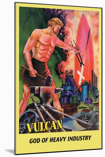 Vulcan-Frank R. Paul-Mounted Art Print