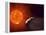 Vulcanoid Asteroid And Sun, Artwork-Equinox Graphics-Framed Premier Image Canvas