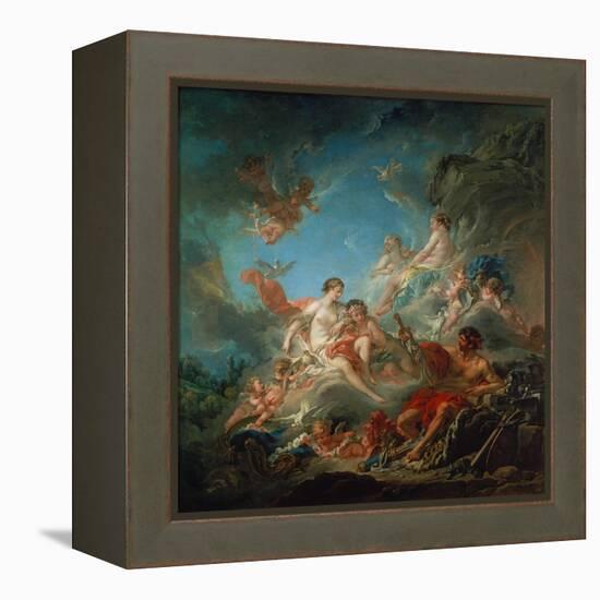 Vulkan Ueberreicht Venus Die Waffen Fuer Aeneas-Francois Boucher-Framed Premier Image Canvas