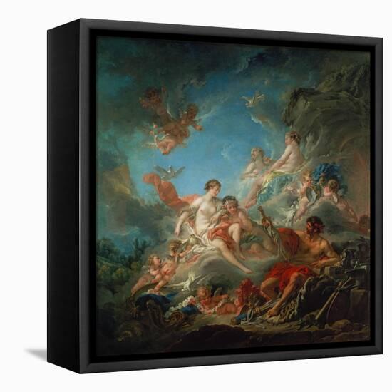 Vulkan Ueberreicht Venus Die Waffen Fuer Aeneas-Francois Boucher-Framed Premier Image Canvas