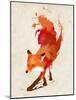 Vulpes Vulpes-Robert Farkas-Mounted Art Print