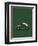 VW Beetle Green 53-Mark Rogan-Framed Art Print