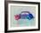 VW Beetle Watercolor 1-NaxArt-Framed Art Print